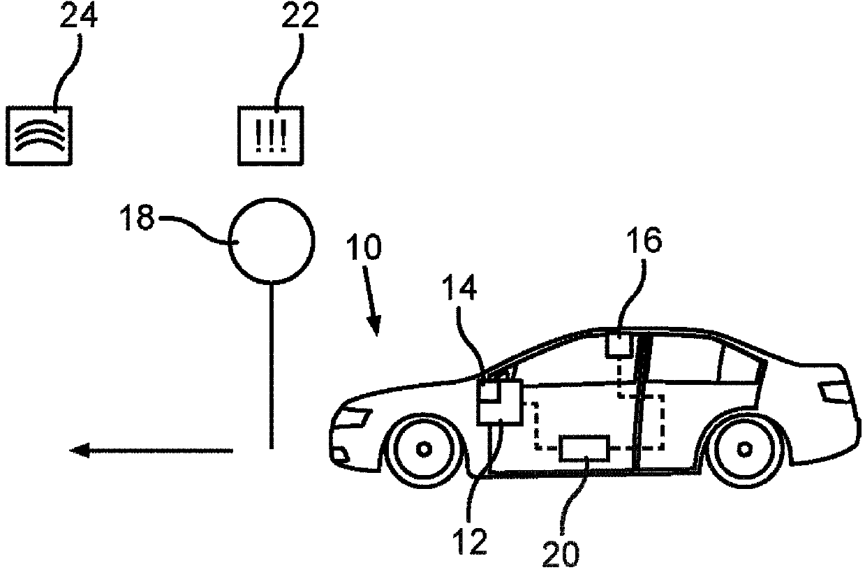 Method for warning a driver of a vehicle about exceeding of a speed limit, and vehicle