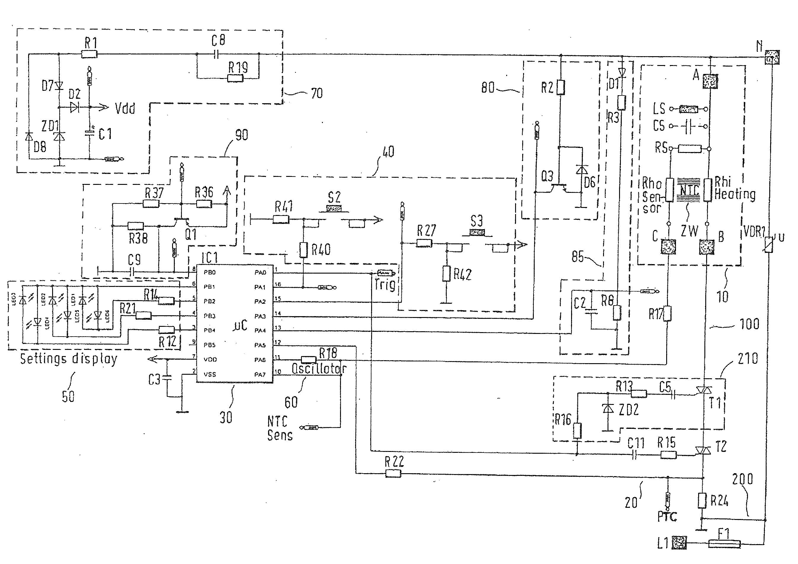 Pliable heating device