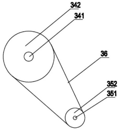 Environment-friendly municipal road and bridge engineering supervision garbage collection device and treatment method