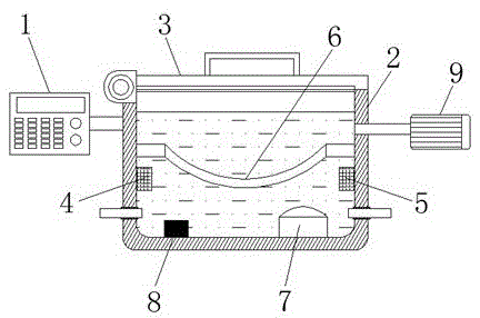 Medical inspection test sample storage device capable of simulating human body environment