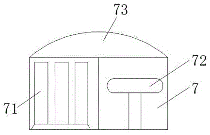 Medical inspection test sample storage device capable of simulating human body environment