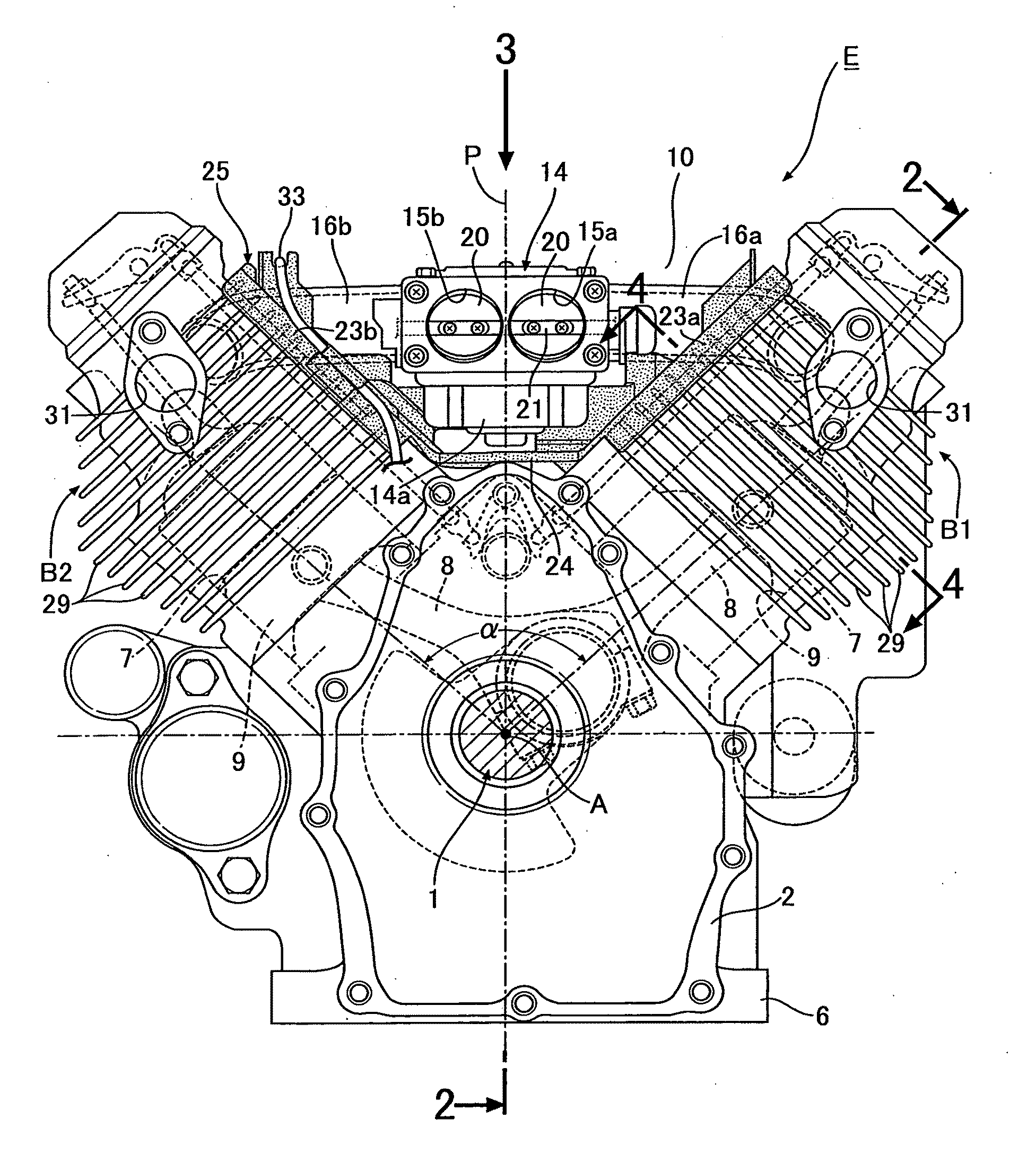 V-type engine