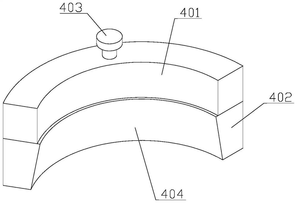 An anti-loosening ultrasonic transducer installation structure and installation method