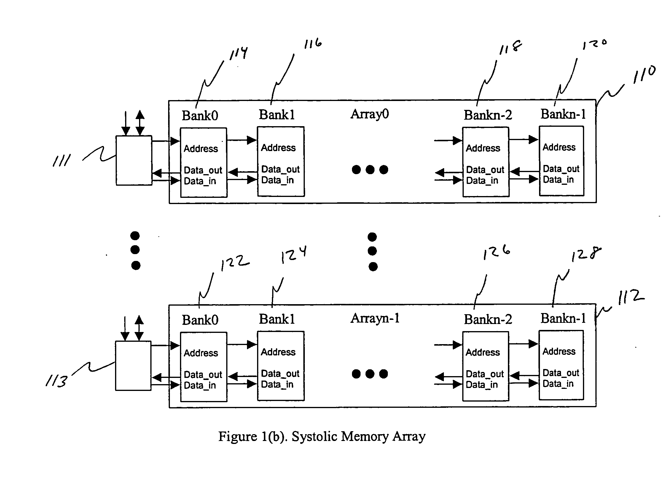 Systolic memory arrays