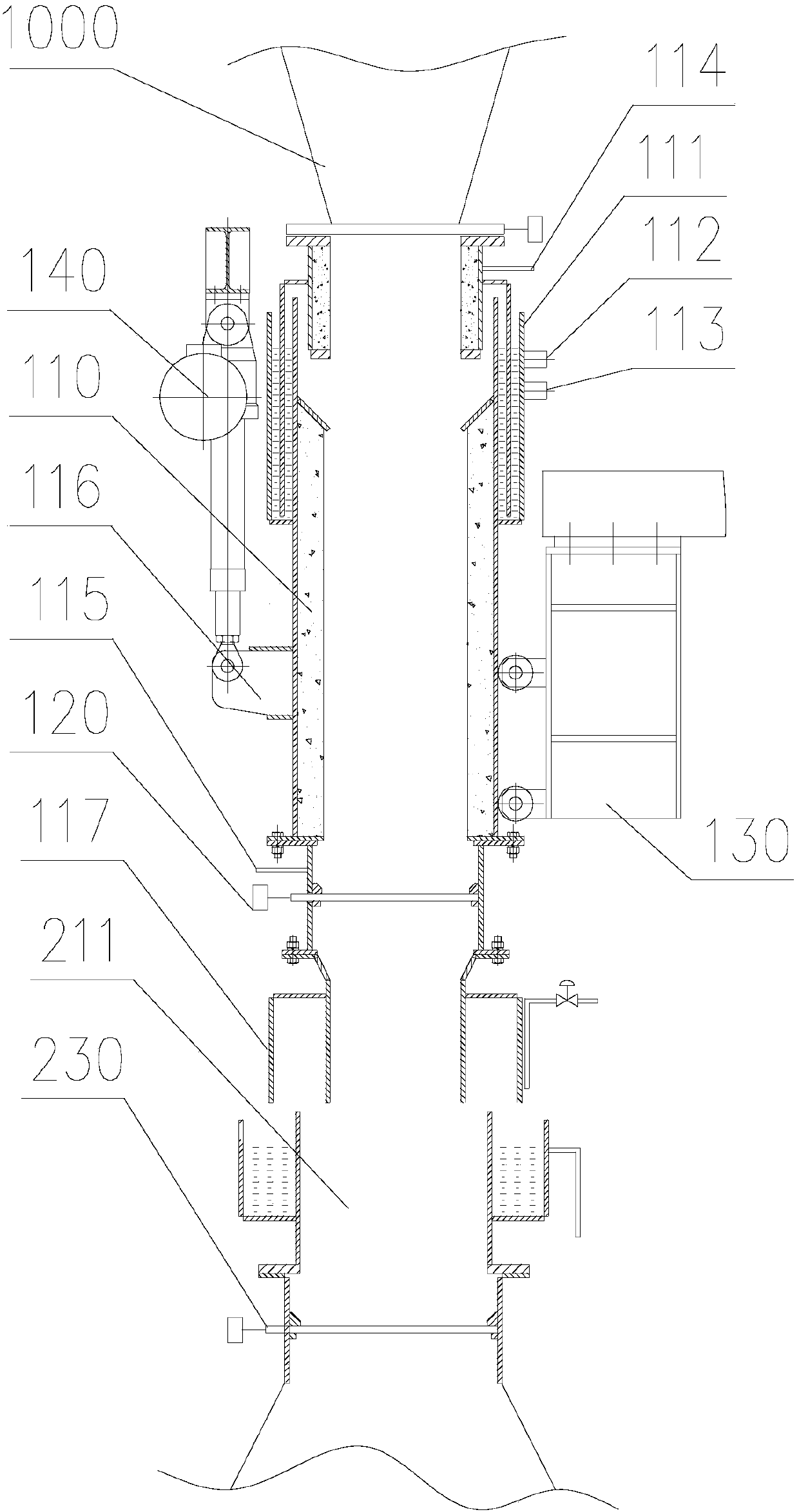 Pyrolysis reaction system