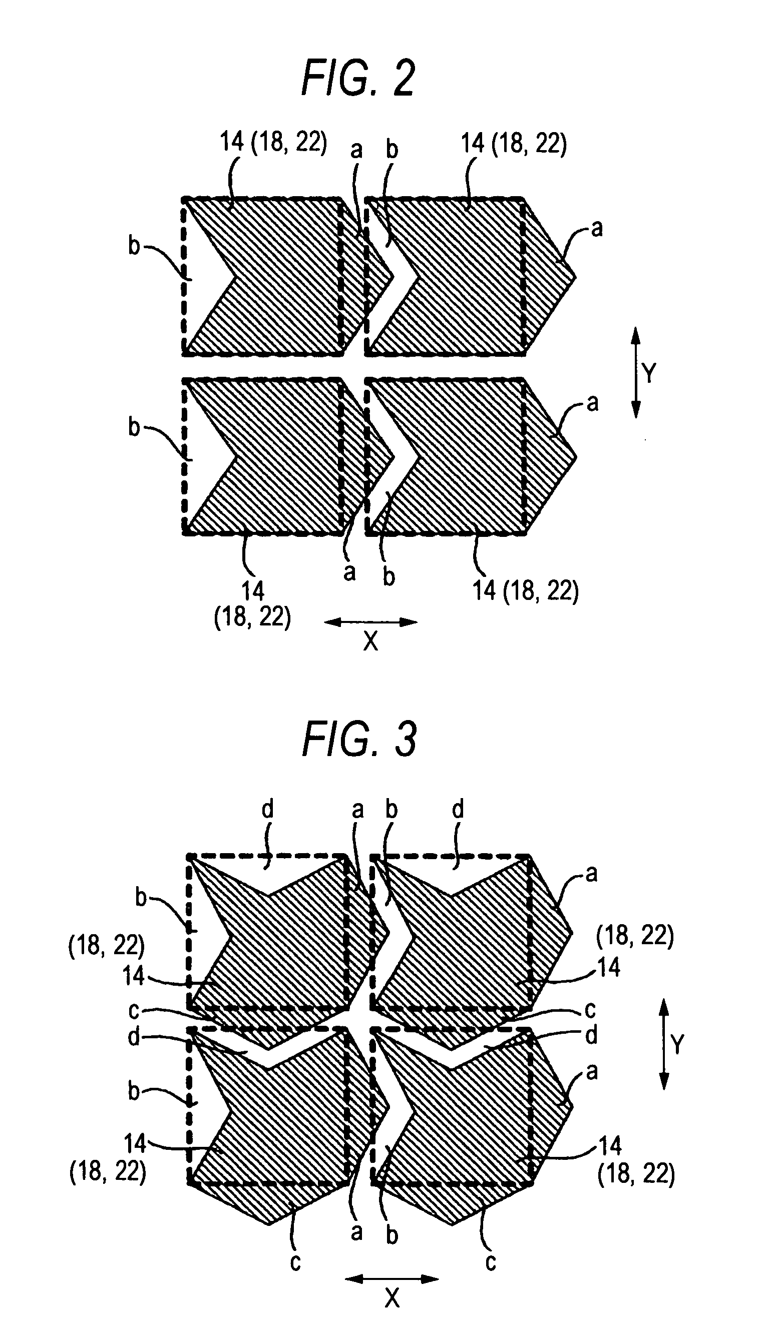 Solid-state imaging device including a plurality of pixel parts with a photoelectric conversion layer