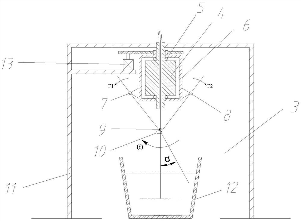 Magnesium wire feeding desulfurization device and method