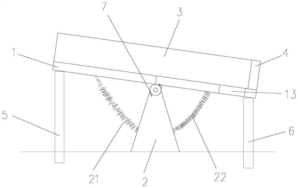 Integrated automobile brake and accelerator pedal