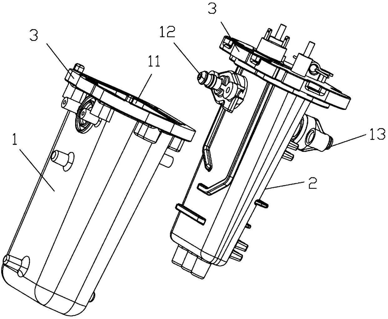 A heating pot component