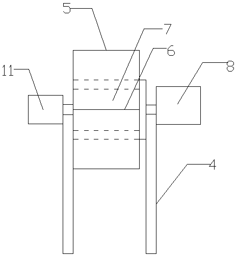 Air conditioner injection molding part injection molding blanking device