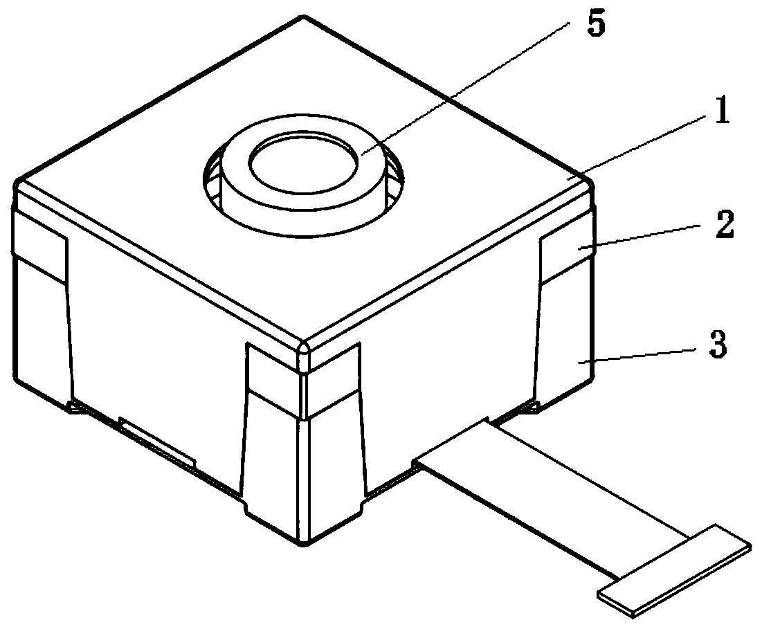 An anti-shake miniature pan-tilt integrated with a camera module