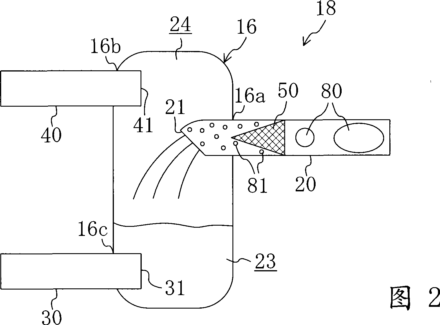 Gas-liquid separator and refrigeration device with the gas-liquid separator