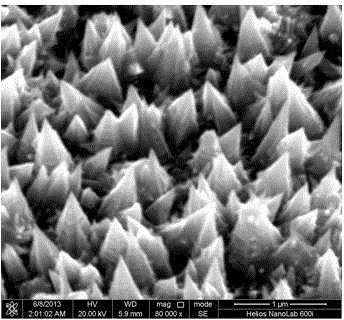 Method for preparing germanium cathode material on nickel nanoneedle conical array