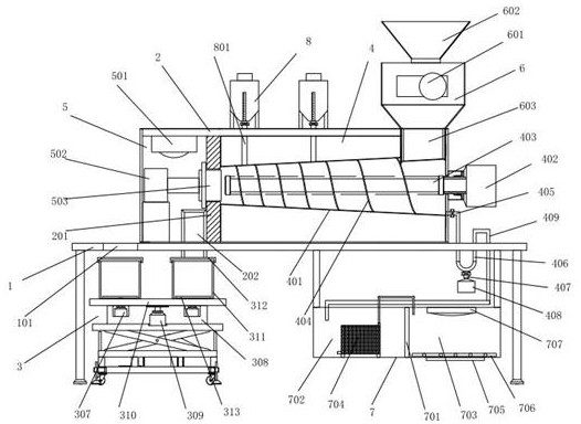 A kind of waste mask processing equipment and method