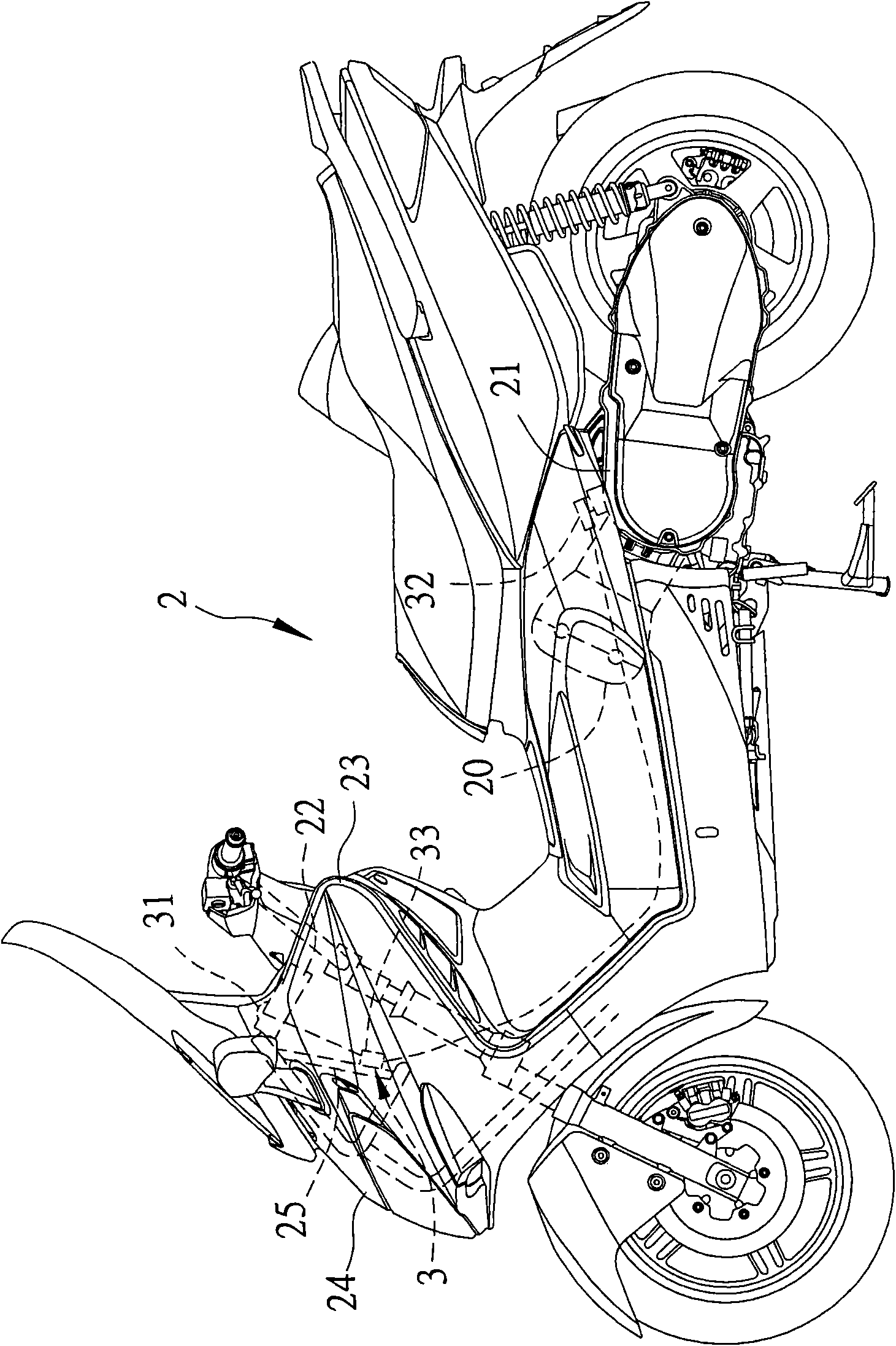 Device and method for engine oil caution control of motorcycle