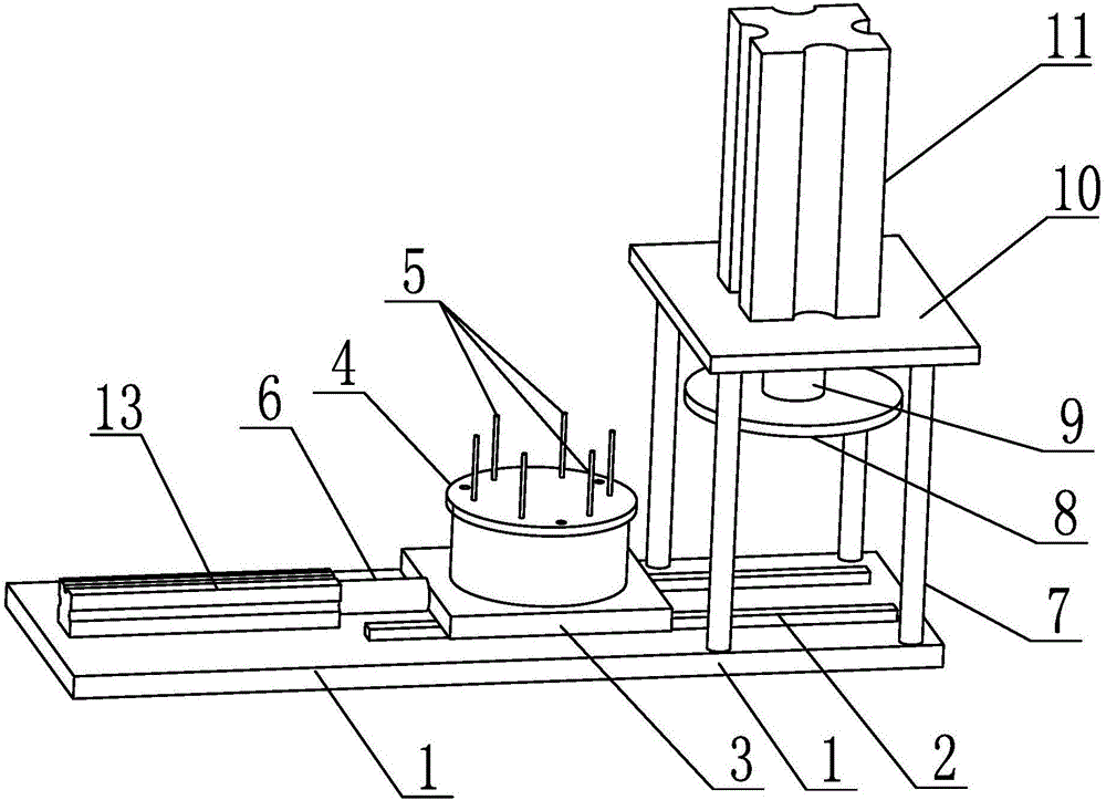 Novel motor lining press device