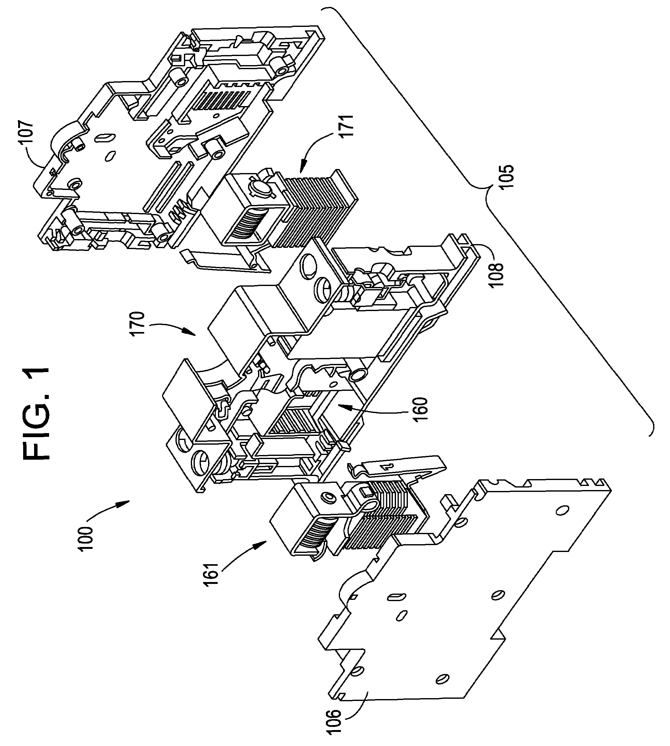 Space allocation for switching apparatus