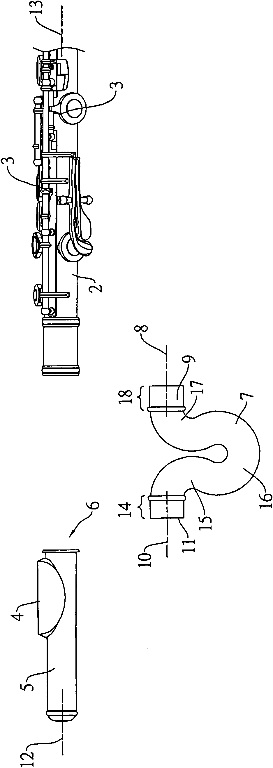 Transverse flute