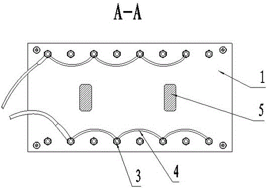 Insulation test electrode plate