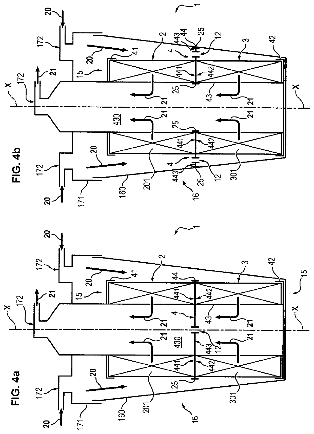 Filter device and system and clogging monitoring method