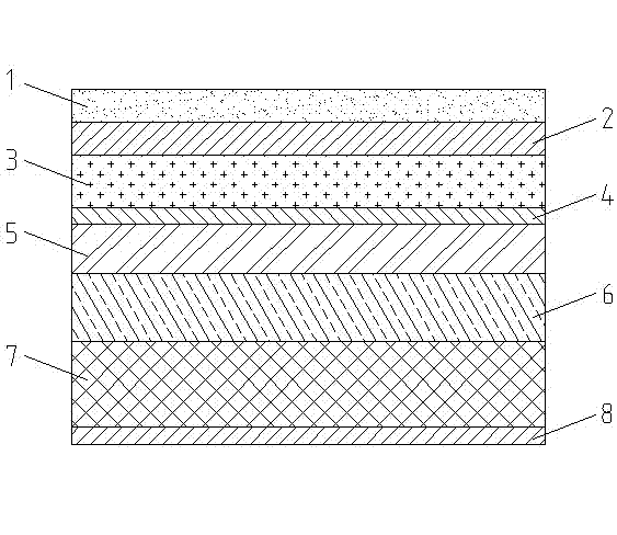 Coated natural kraft and manufacturing method thereof