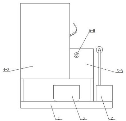 A kind of tape cut-off rewinding mechanism for tape production