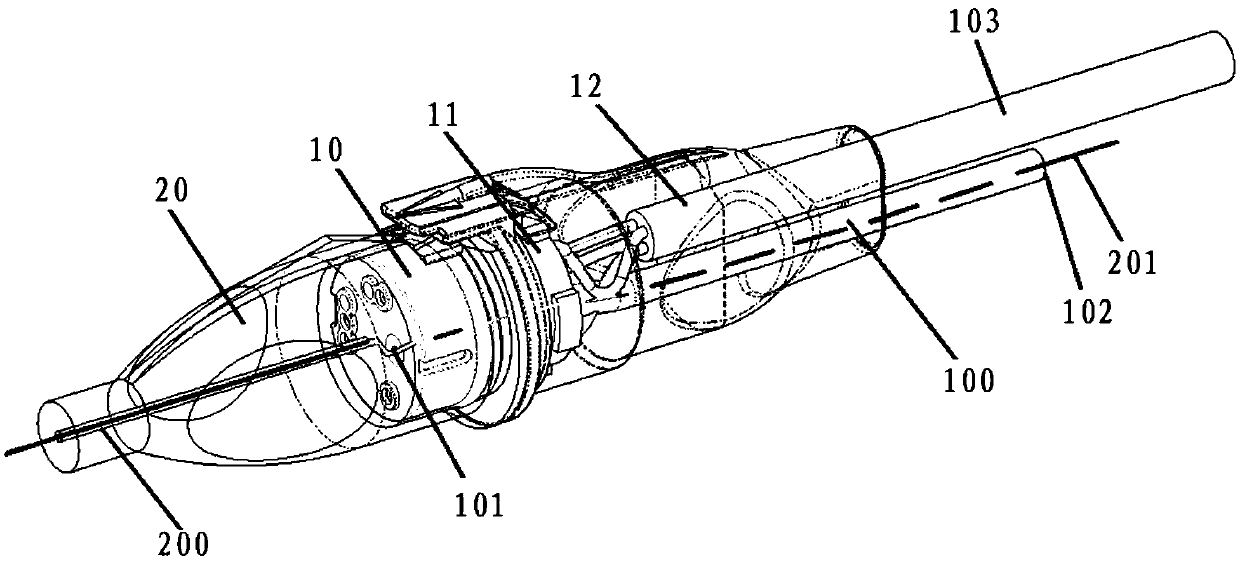 Signal adapter of invasive blood pressure transducter and invasive blood pressure monitoring system