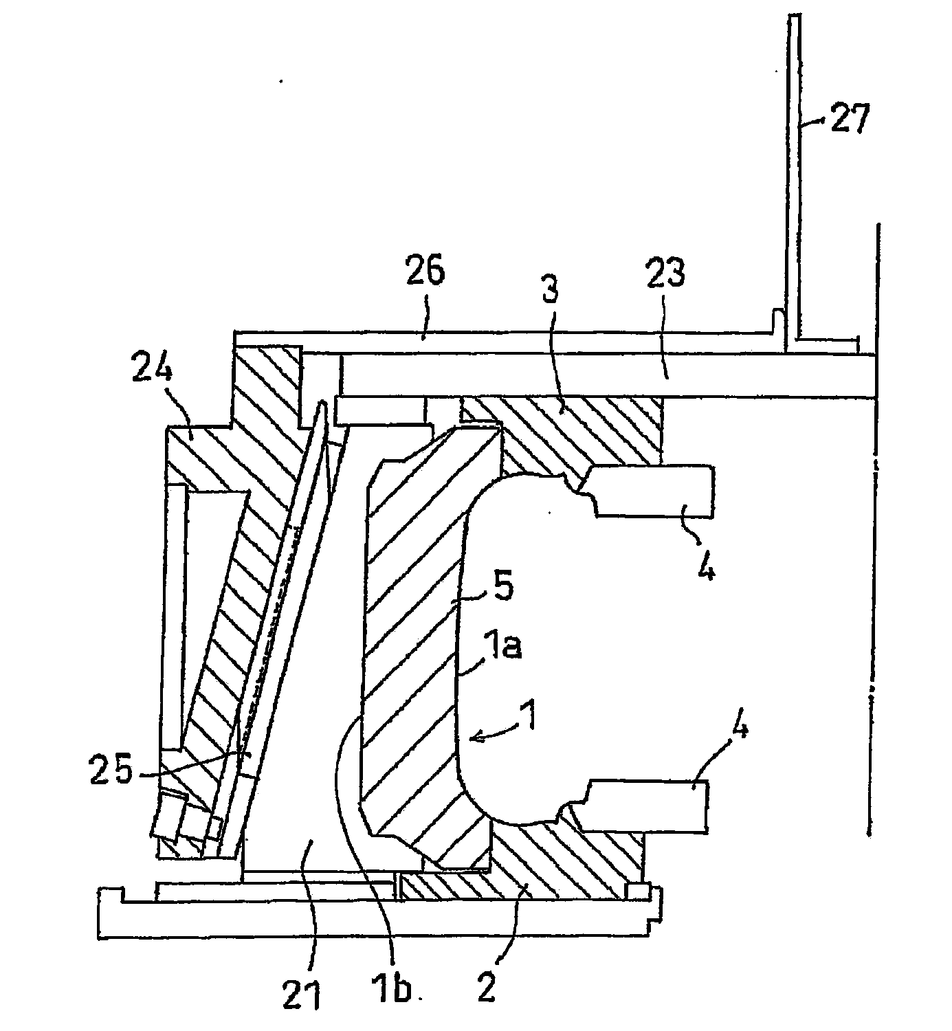 Tire forming mold