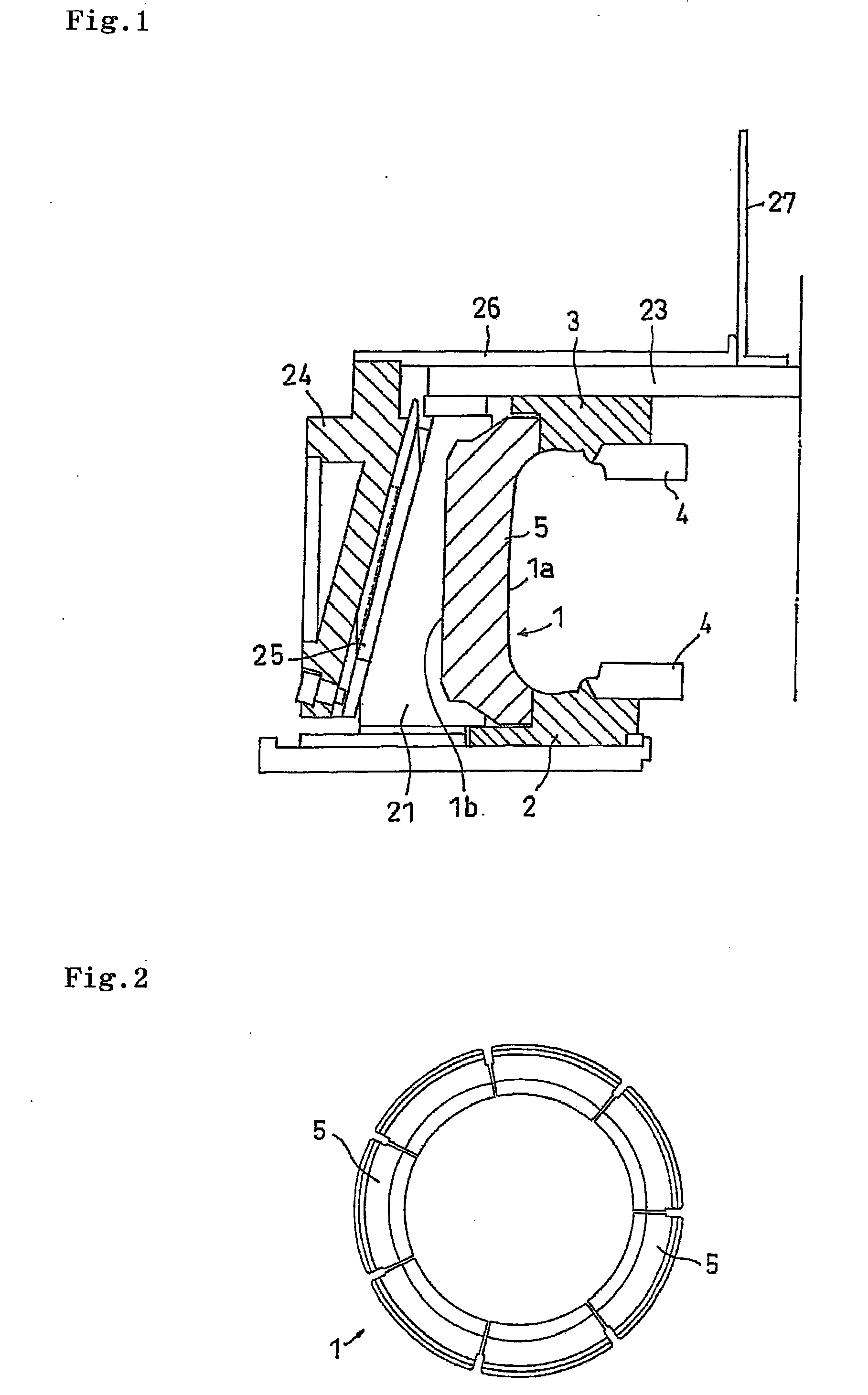 Tire forming mold