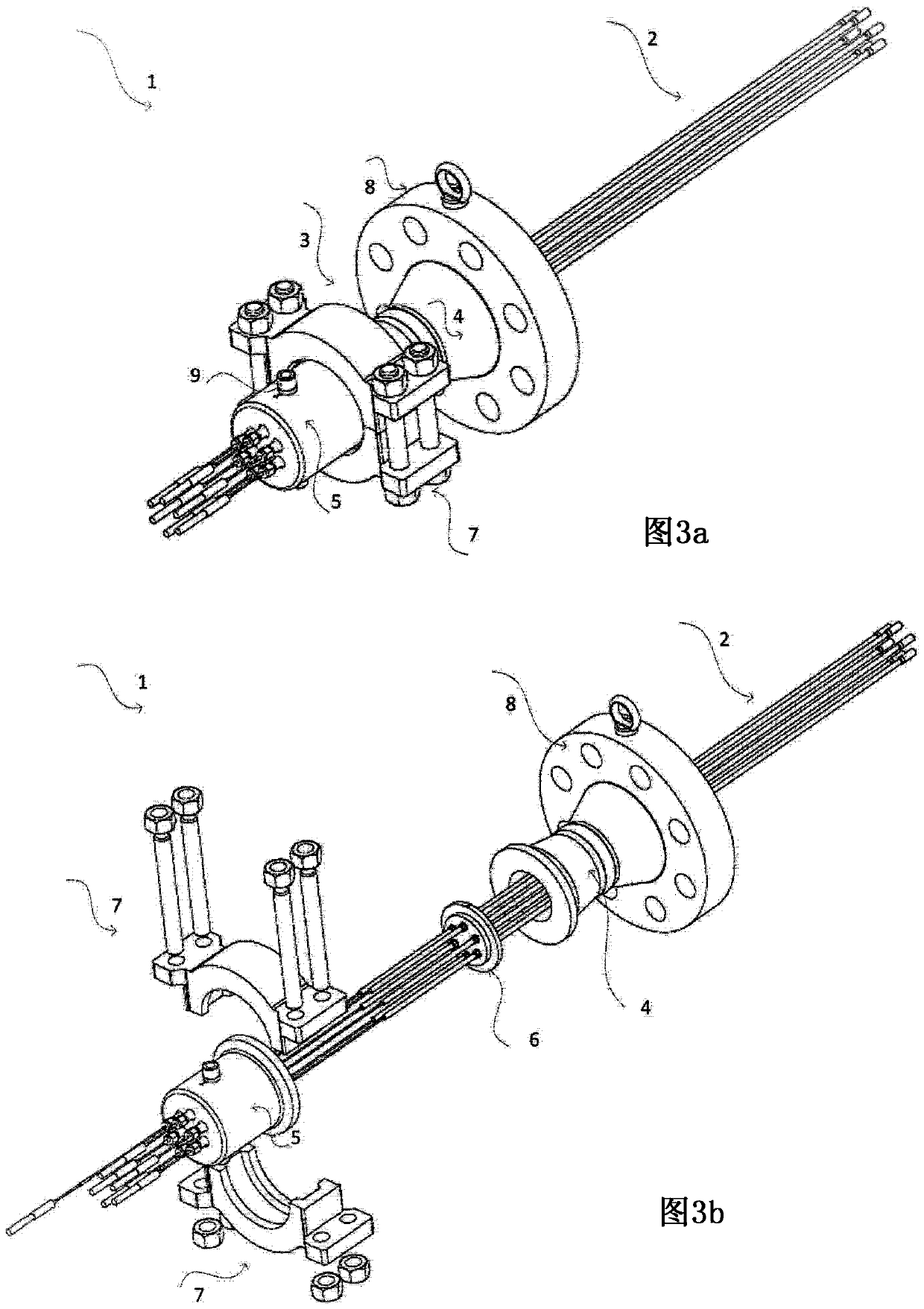 Modular sealing apparatus with failure detection unit