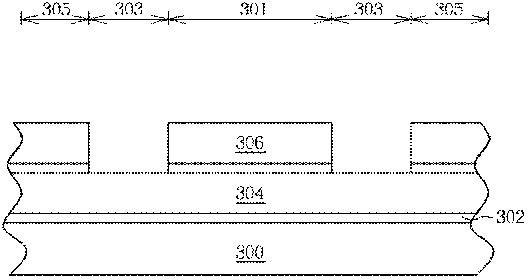 Method for forming non-planar transistor