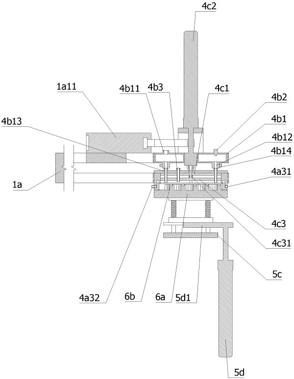 Linear cutting device for 3D printing metal false tooth