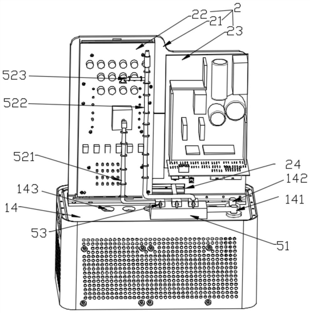 Sealed spraying heat dissipation type computer case