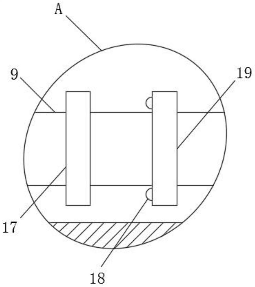 Charging head anti-dragging structure for charging pile