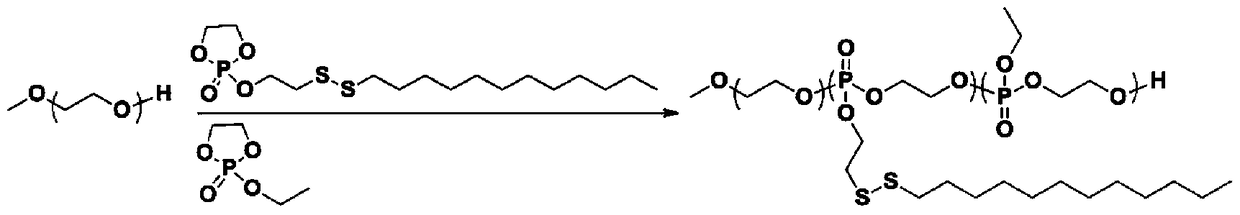 A reduction-responsive drug-loaded nanoparticle and its preparation method and use