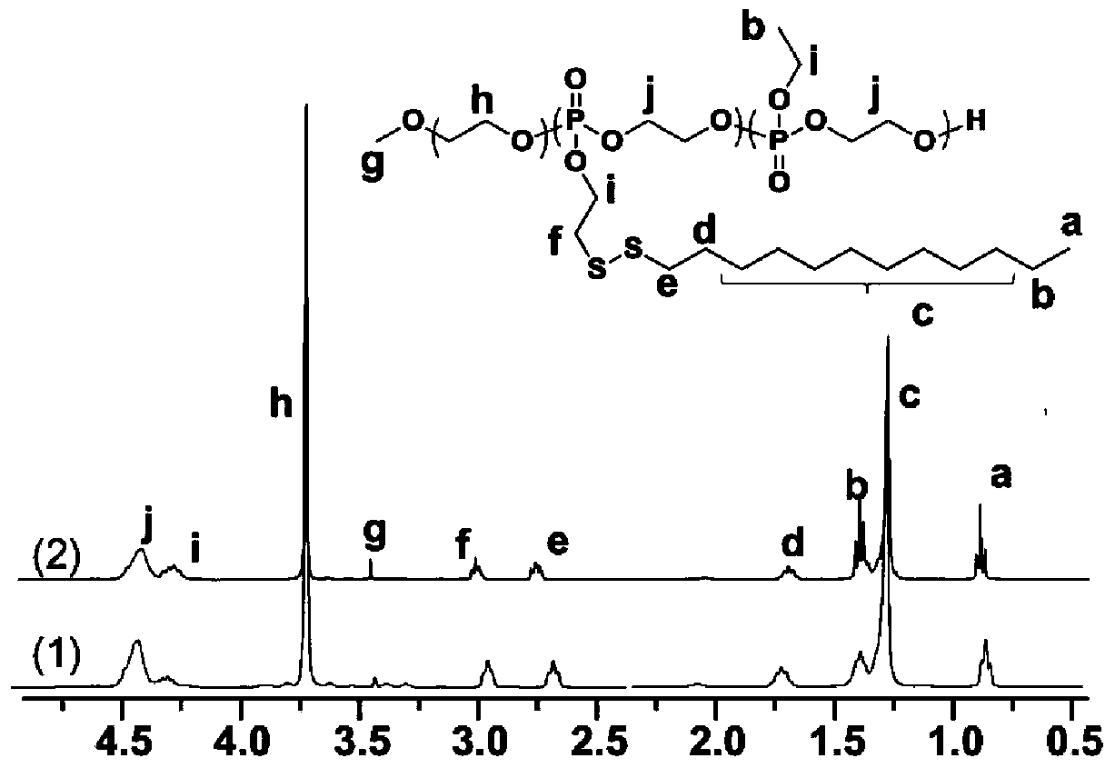 A reduction-responsive drug-loaded nanoparticle and its preparation method and use