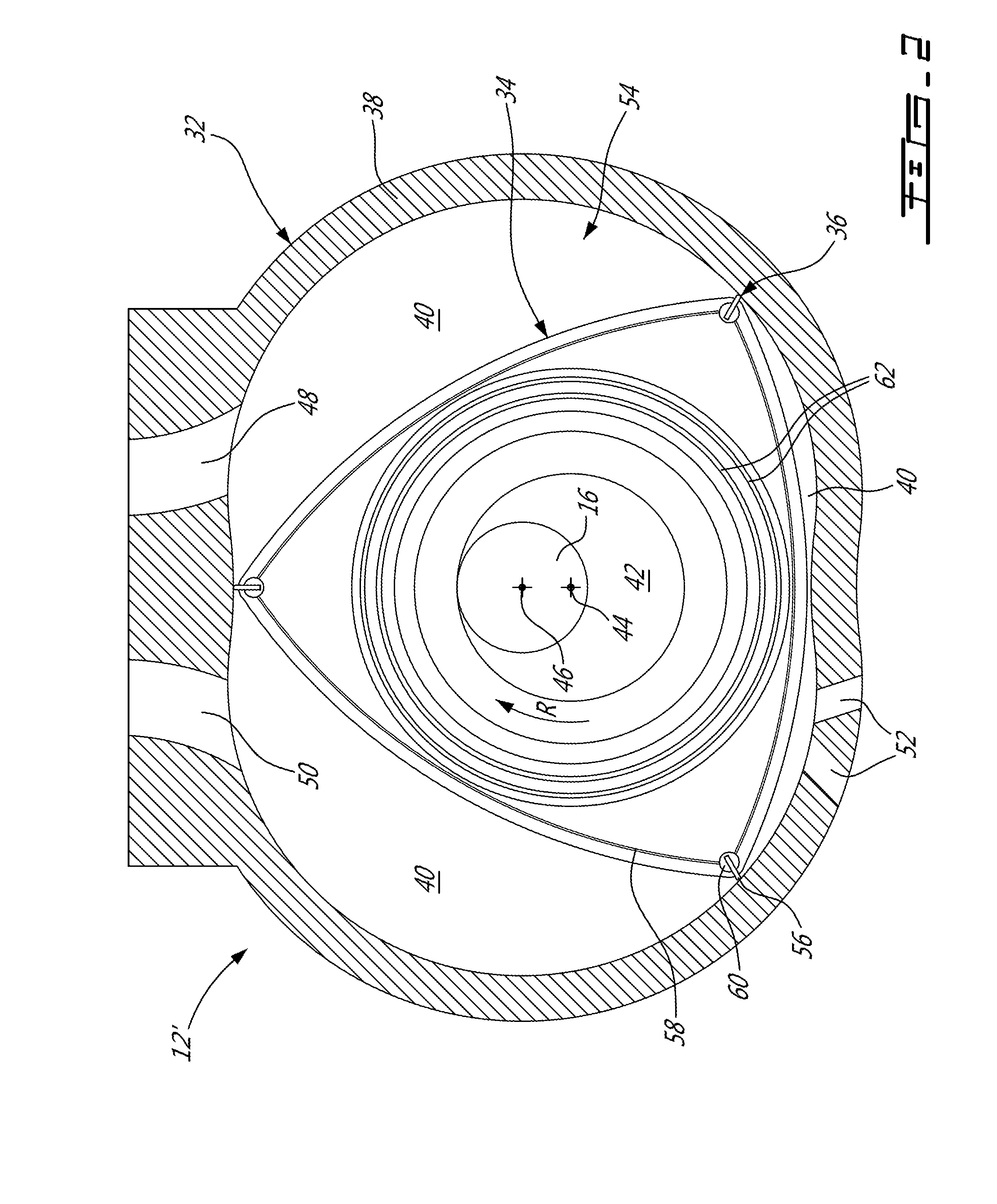 Compound engine assembly with offset turbine shaft, engine shaft and inlet duct
