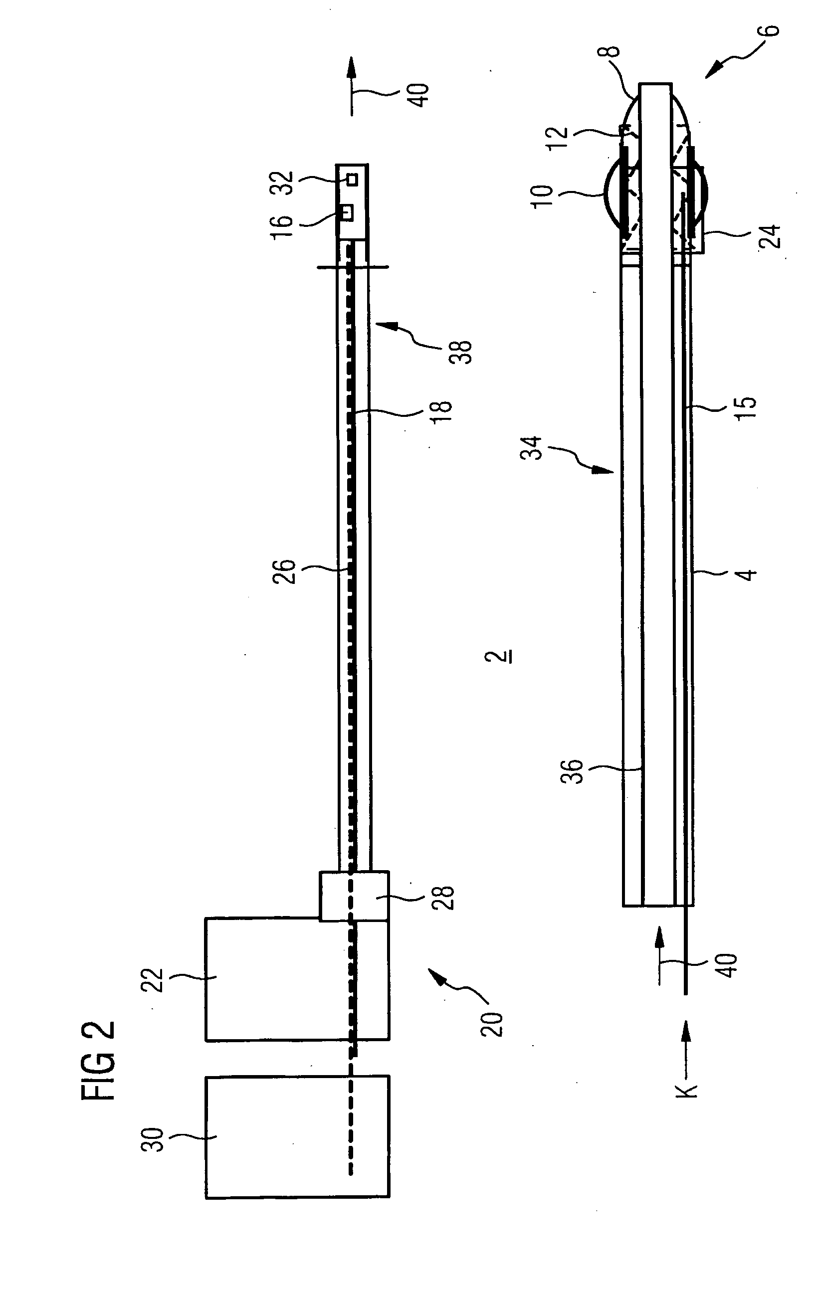 Cryocatheter for introduction into a body vessel together with medical investigation and treatment equipment