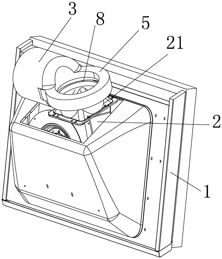 A range hood with auxiliary air intake function