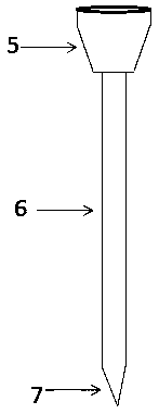 Auxiliary surgical suture line in-out device