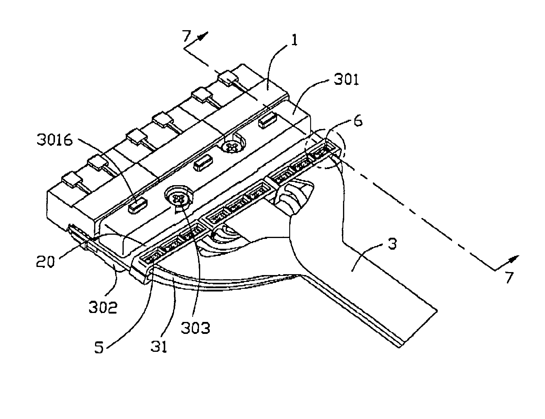 Cable connector assembly with wire spacer