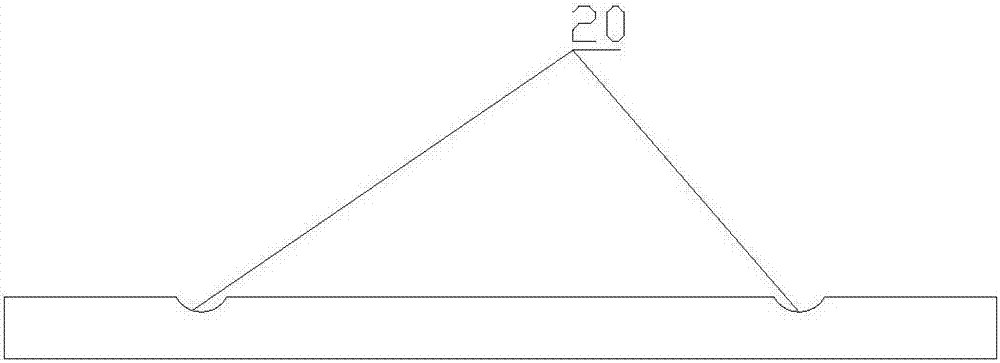 Manufacturing method of transparent folding plastic packaging box