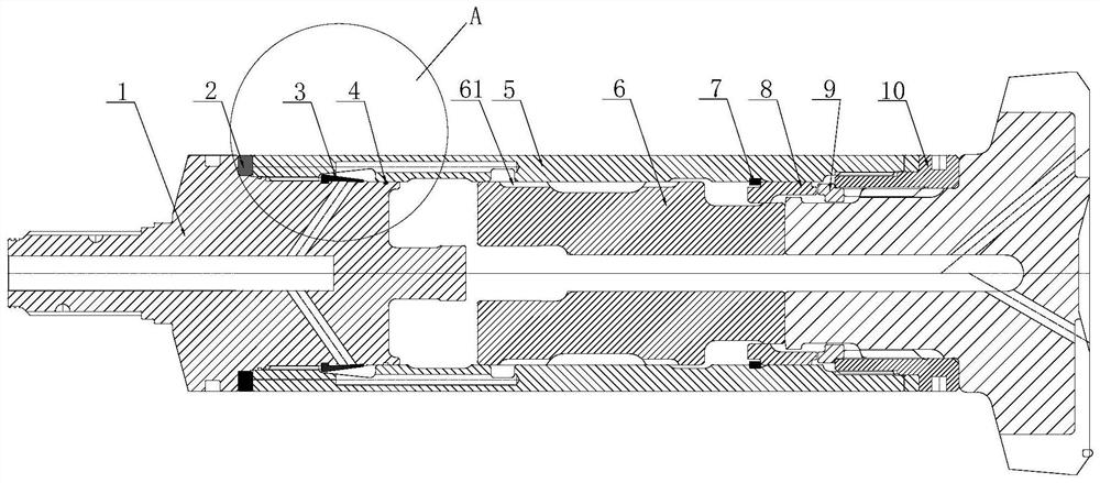 Inflow adjustable large-bore diameter impactor