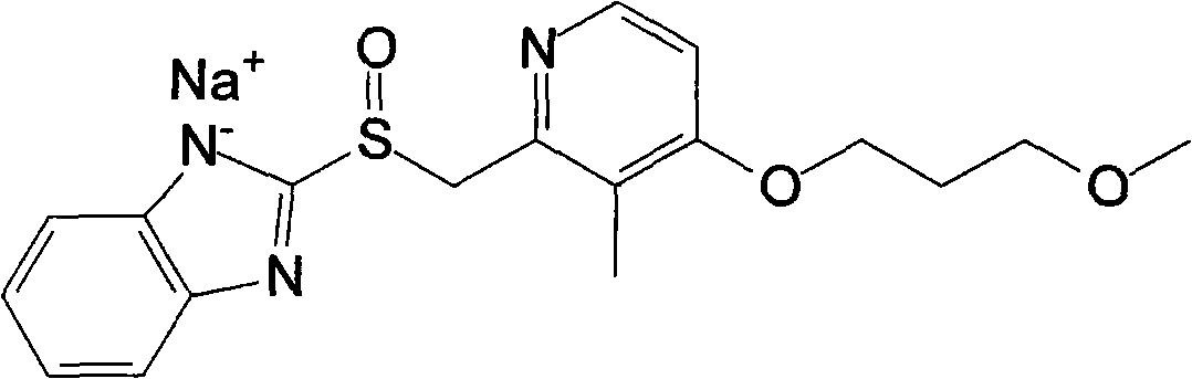 Rabeprazole sodium liposome enteric-coated tablets