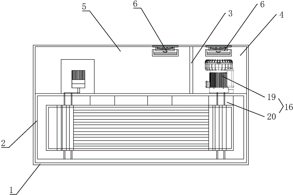 Sludge drying air source heat pump system and sludge drying machine thereof