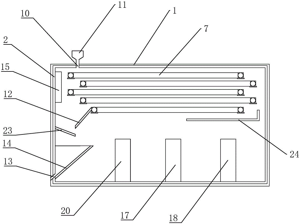 Sludge drying air source heat pump system and sludge drying machine thereof