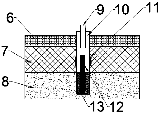 A shale gas extraction system using wind power