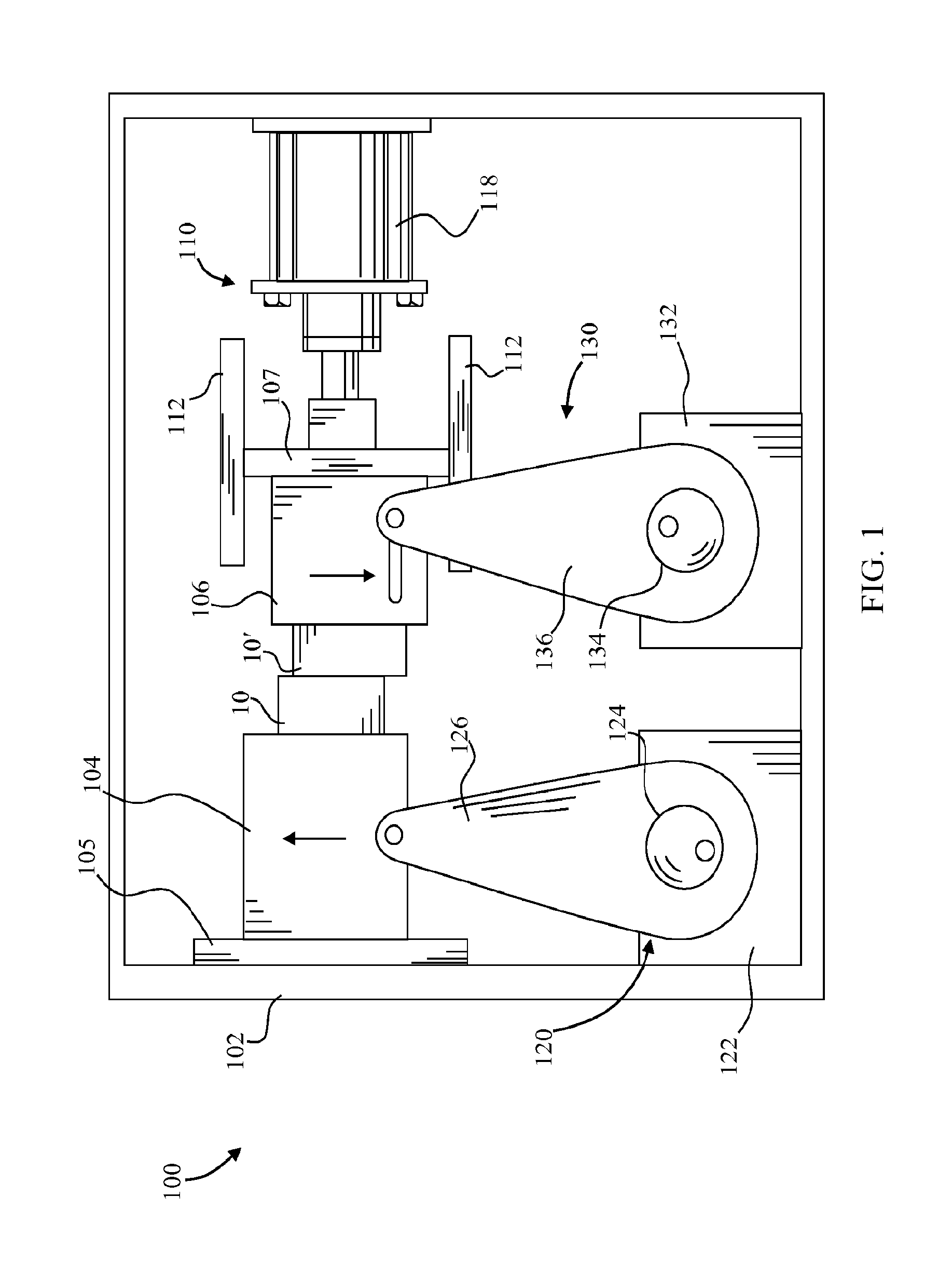 Apparatus for linear friction welding
