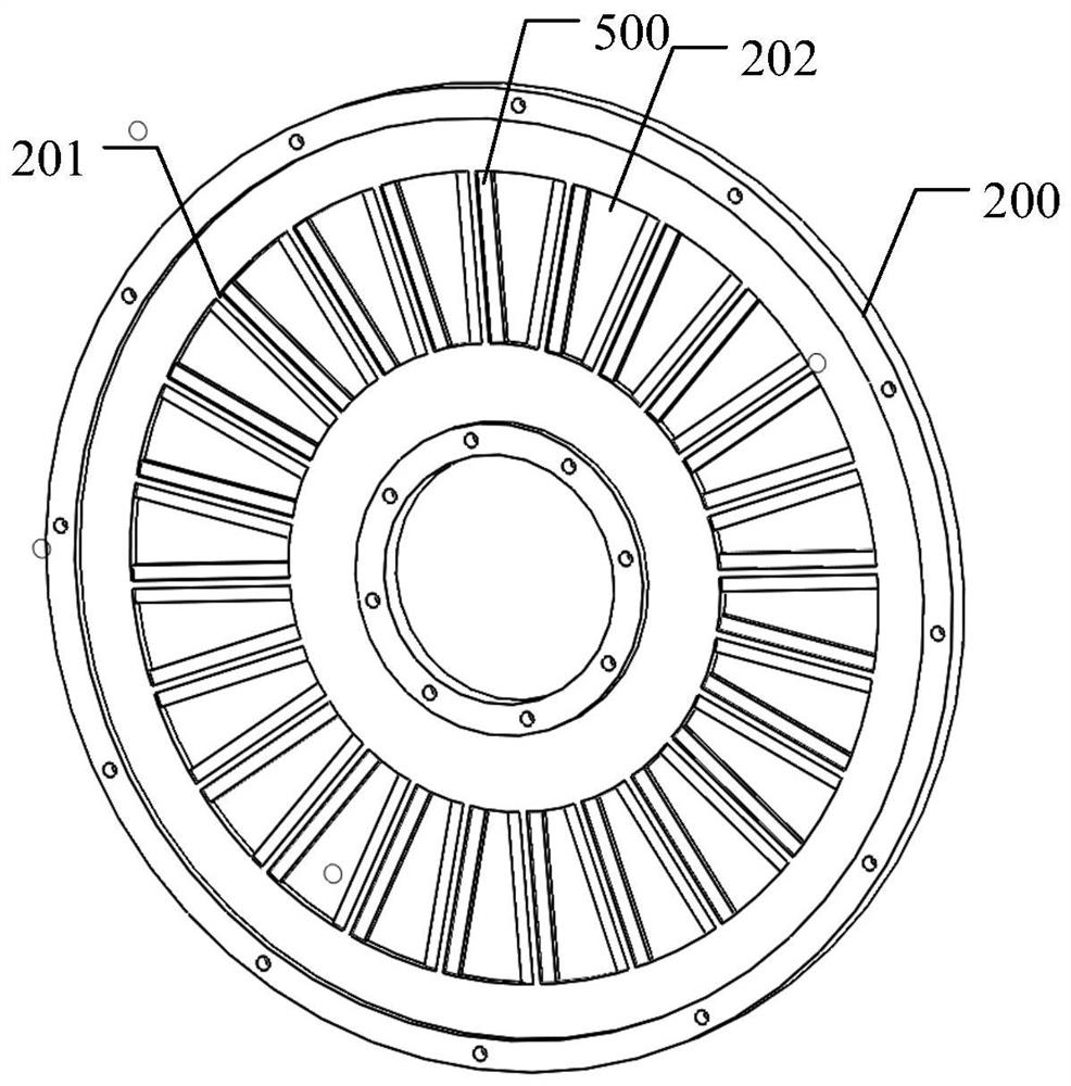 Stator assembly and axial magnetic field motor