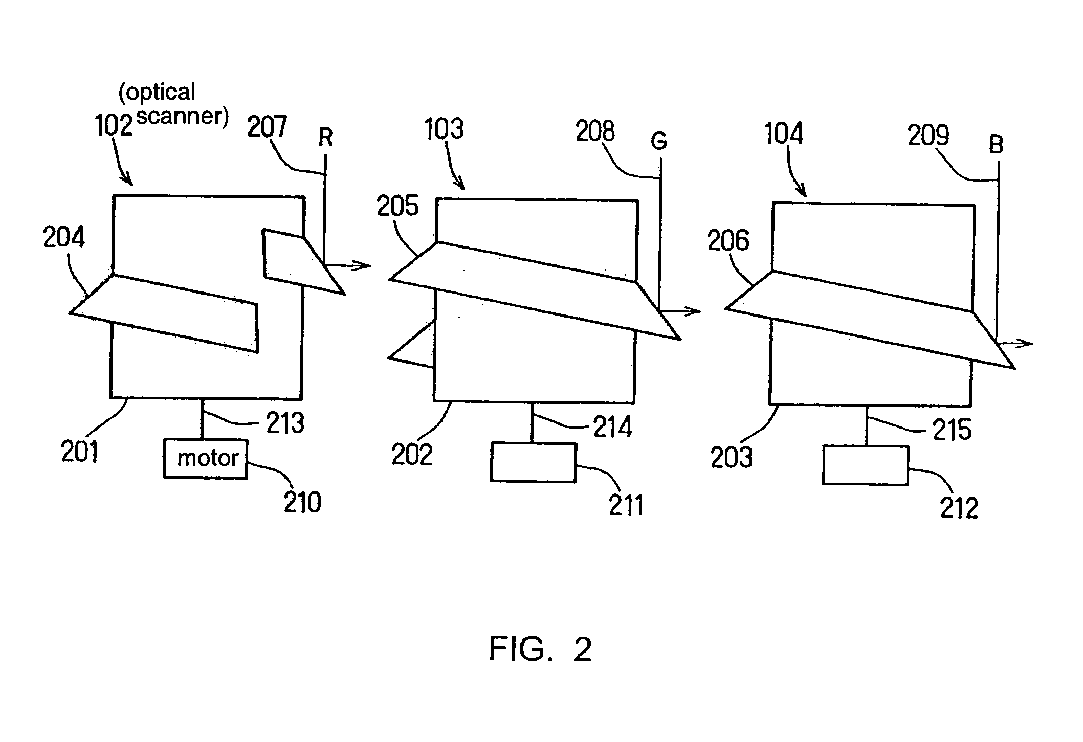 Illuminating device and projector using it and built-in display unit